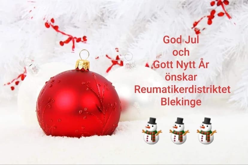 God Jul & Gott Nytt År!
